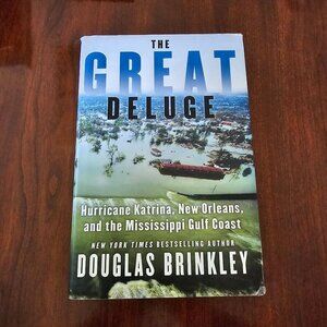The Great Deluge By Douglas Brinkley Hardcover Book Hurricane Katrina 2006